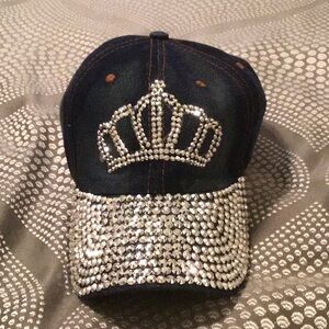 Blinged out ball cap